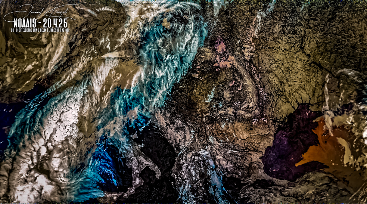 4.25 Noaa18 avhrr 3 AVHRR 3b45 IR False Color